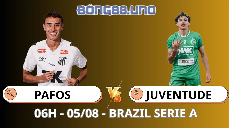 Soi Kèo Santos Vs Juventude - Brazil Serie A - 05/08/2025
