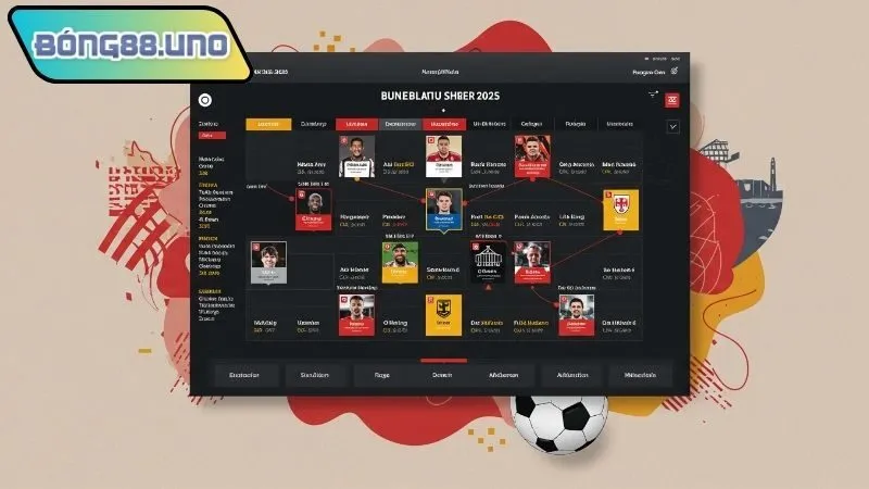 Lịch thi đấu Bundesliga 2025 lượt đi