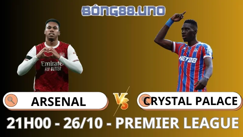 Soi Kèo Arsenal Vs Crystal Palace