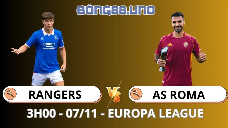 Soi Kèo Rangers Vs AS Roma