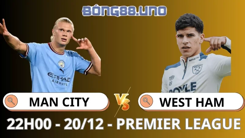 Soi Kèo Man City Vs West Ham
