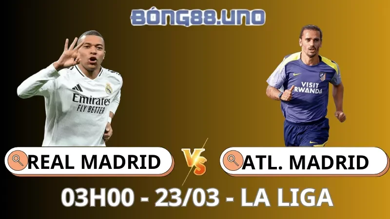 Soi Kèo Real Madrid Vs Atl. Madrid